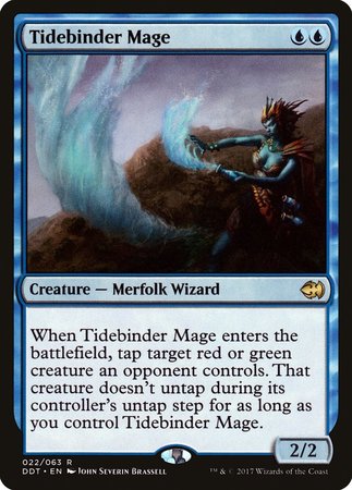 Tidebinder Mage [Duel Decks: Merfolk vs. Goblins]