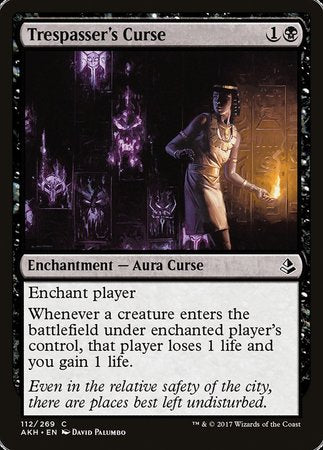 Trespasser's Curse [Amonkhet] | Event Horizon Hobbies CA