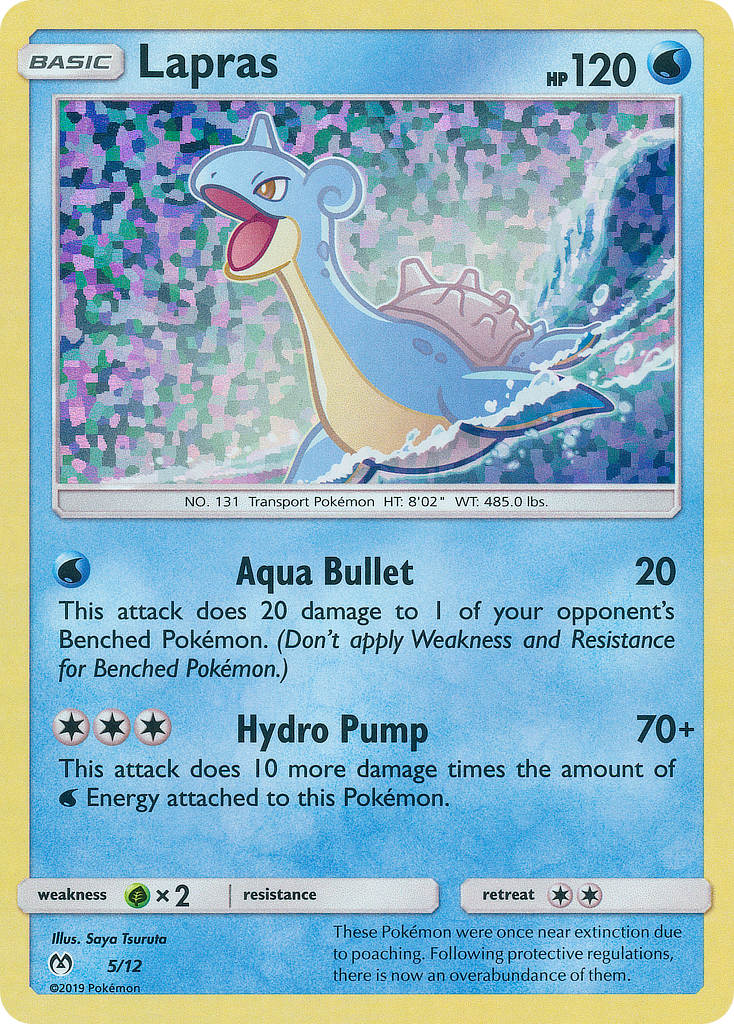 Lapras (5/12) [McDonald's Promos: 2019 Collection] | Event Horizon Hobbies CA