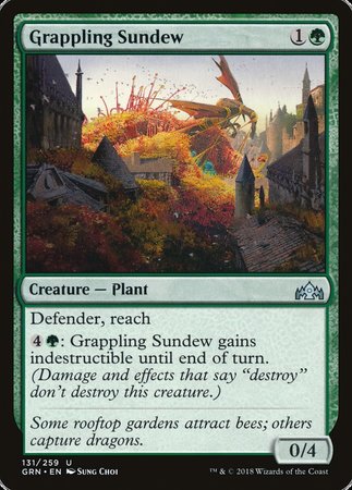 Grappling Sundew [Guilds of Ravnica] | Event Horizon Hobbies CA