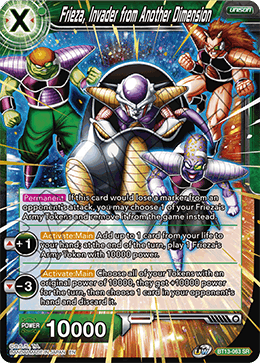 Frieza, Invader from Another Dimension (BT13-063) [Supreme Rivalry] | Event Horizon Hobbies CA