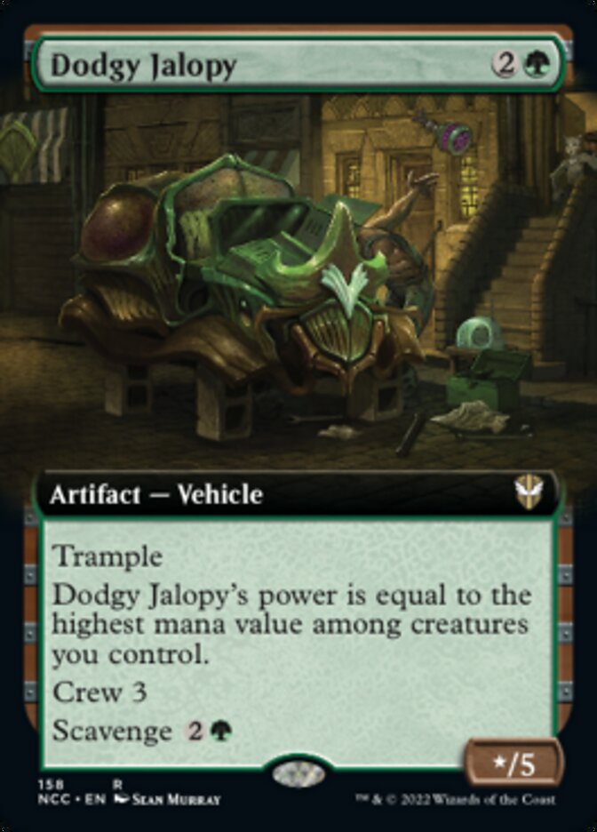 Dodgy Jalopy (Extended Art) [Streets of New Capenna Commander] | Event Horizon Hobbies CA