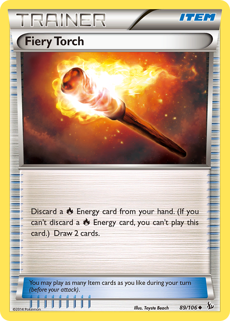 Fiery Torch (89/106) [XY: Flashfire] | Event Horizon Hobbies CA