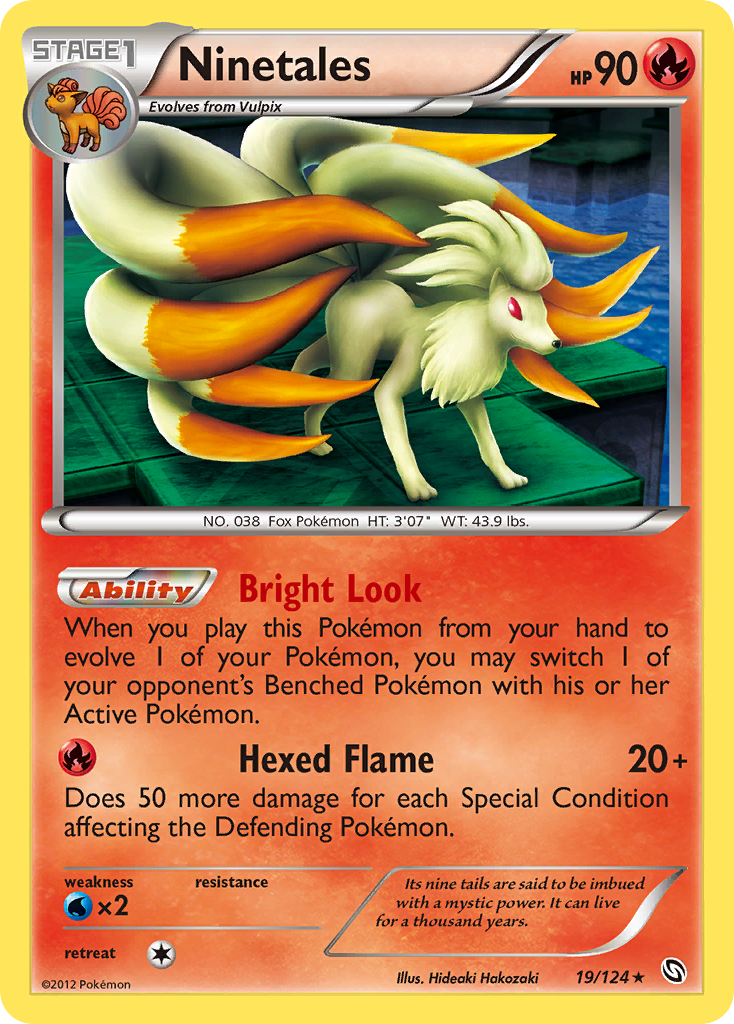 Ninetales (19/124) [Black & White: Dragons Exalted] | Event Horizon Hobbies CA