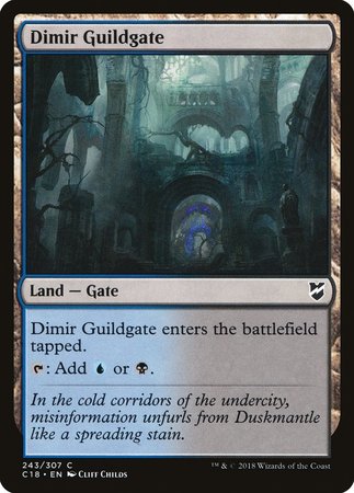 Dimir Guildgate [Commander 2018] | Event Horizon Hobbies CA