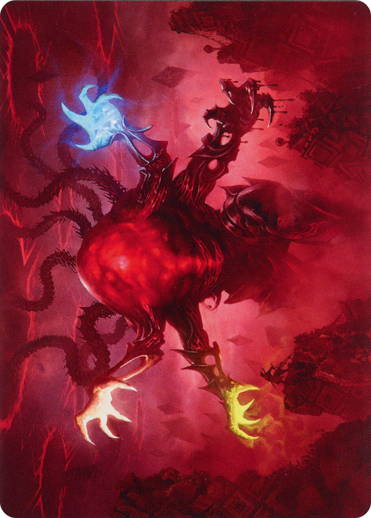 Omnath, Locus of All Art Card (51) [March of the Machine Art Series] | Event Horizon Hobbies CA