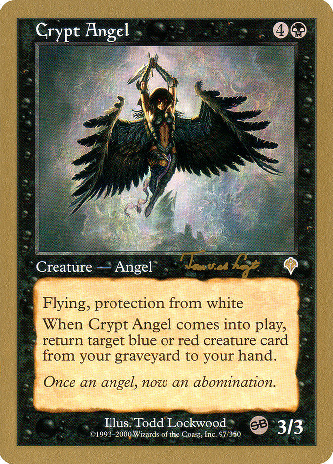 Crypt Angel (Tom van de Logt) (SB) [World Championship Decks 2001] | Event Horizon Hobbies CA