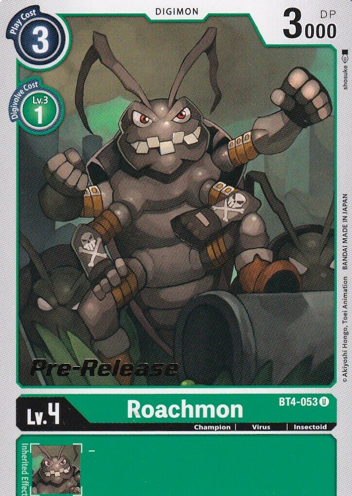 Roachmon [BT4-053] [Great Legend Pre-Release Promos] | Event Horizon Hobbies CA