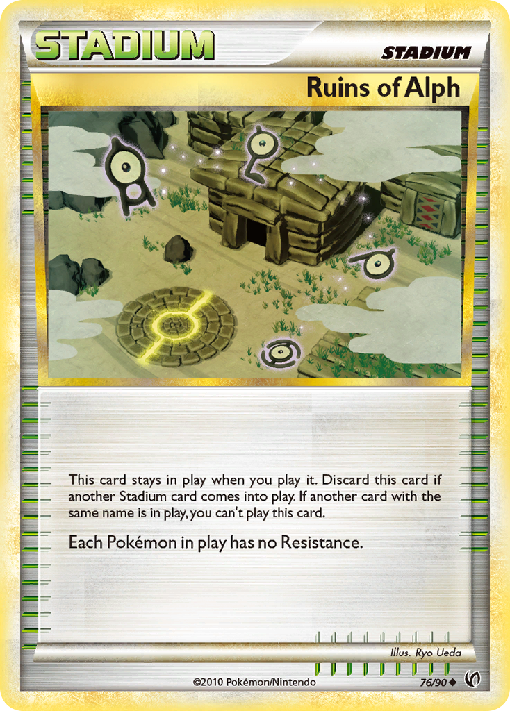 Ruins of Alph (76/90) [HeartGold & SoulSilver: Undaunted] | Event Horizon Hobbies CA