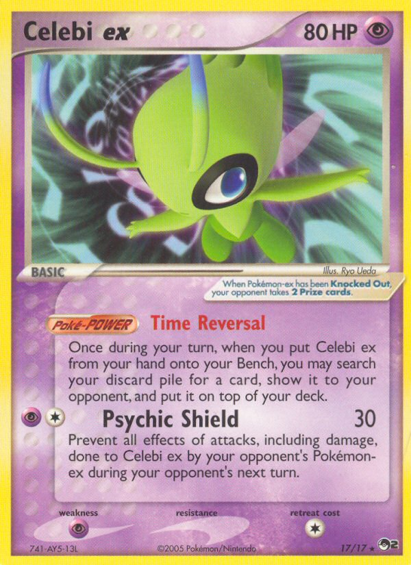 Celebi ex (17/17) [POP Series 2] | Event Horizon Hobbies CA