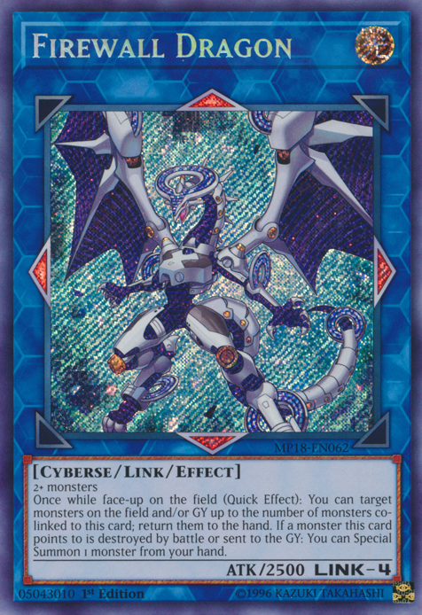 Firewall Dragon [MP18-EN062] Secret Rare | Event Horizon Hobbies CA