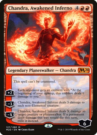 Chandra, Awakened Inferno [Core Set 2020 Promos] | Event Horizon Hobbies CA