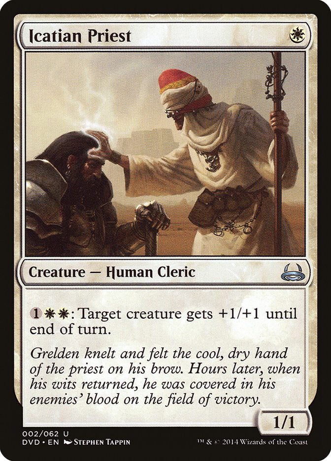 Icatian Priest (Divine vs. Demonic) [Duel Decks Anthology] | Event Horizon Hobbies CA