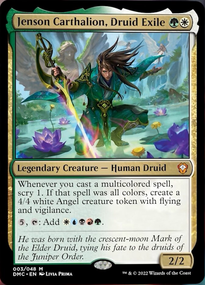 Jenson Carthalion, Druid Exile [Dominaria United Commander] | Event Horizon Hobbies CA