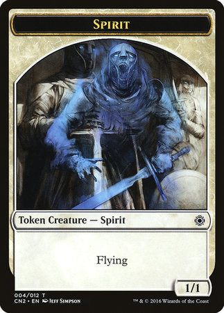 Spirit Token [Conspiracy: Take the Crown Tokens] | Event Horizon Hobbies CA