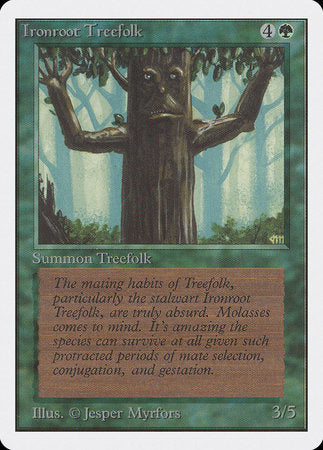 Ironroot Treefolk [Unlimited Edition] | Event Horizon Hobbies CA