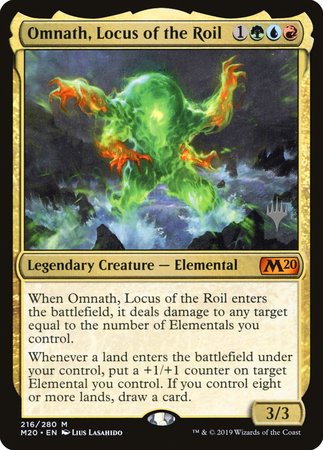 Omnath, Locus of the Roil [Core Set 2020 Promos] | Event Horizon Hobbies CA