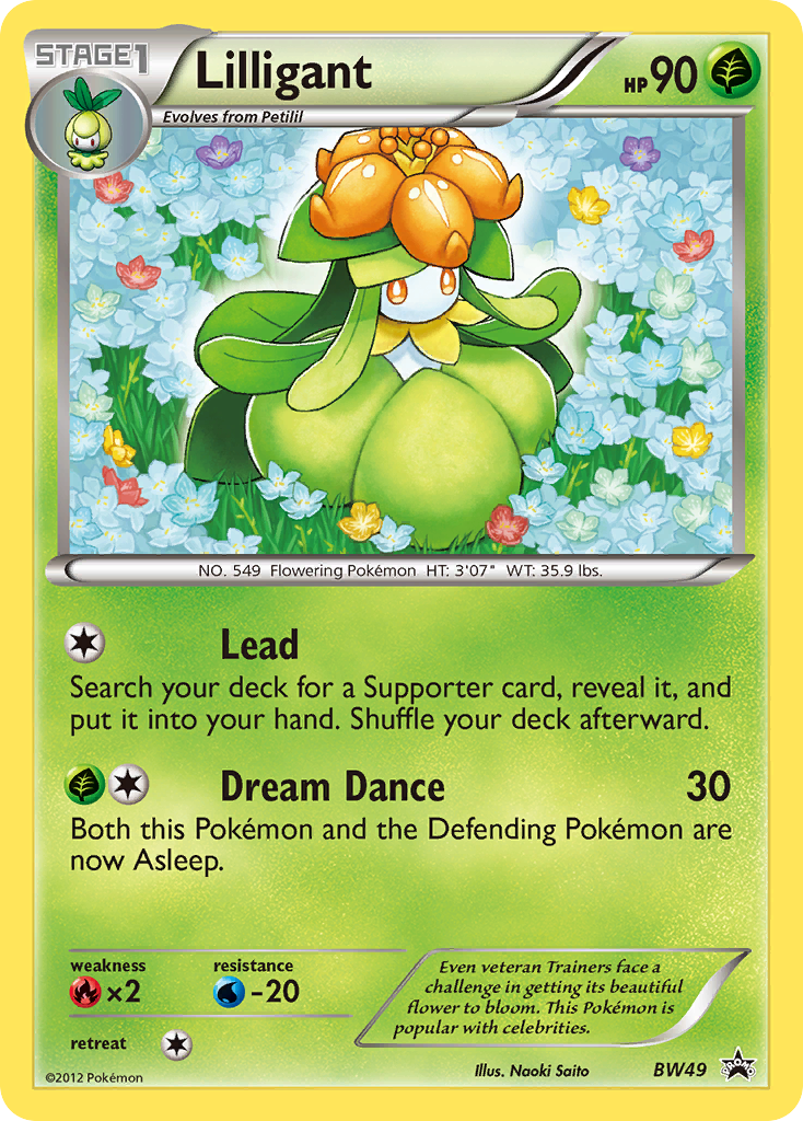 Lilligant (BW49) [Black & White: Black Star Promos] | Event Horizon Hobbies CA