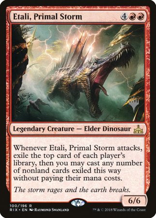 Etali, Primal Storm [Rivals of Ixalan Promos] | Event Horizon Hobbies CA