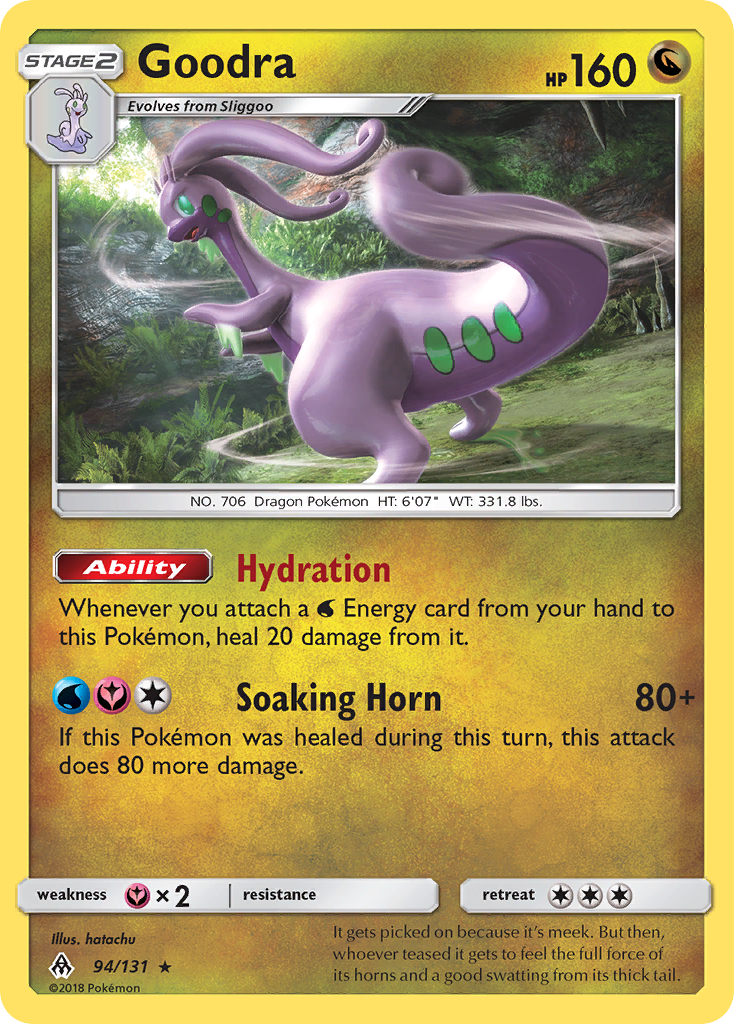 Goodra (94/131) [Sun & Moon: Forbidden Light] | Event Horizon Hobbies CA