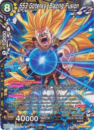 SS3 Gotenks, Blazing Fusion (BT10-153) [Revision Pack 2020] | Event Horizon Hobbies CA