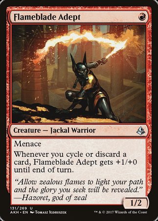 Flameblade Adept [Amonkhet] | Event Horizon Hobbies CA