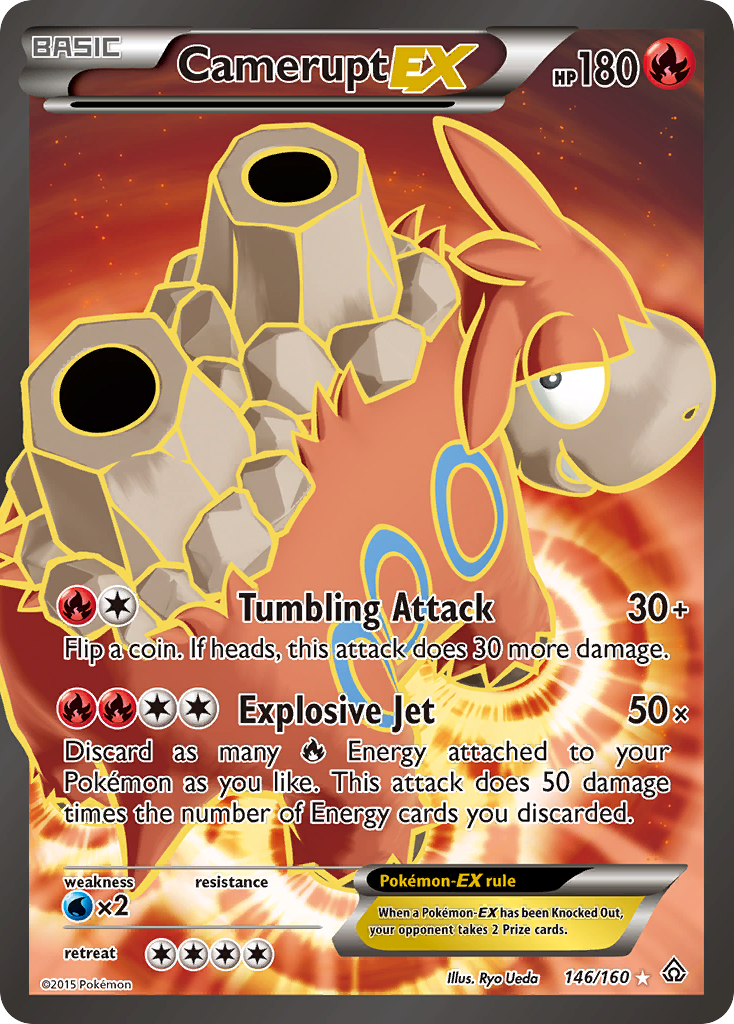 Camerupt EX (146/160) [XY: Primal Clash] | Event Horizon Hobbies CA