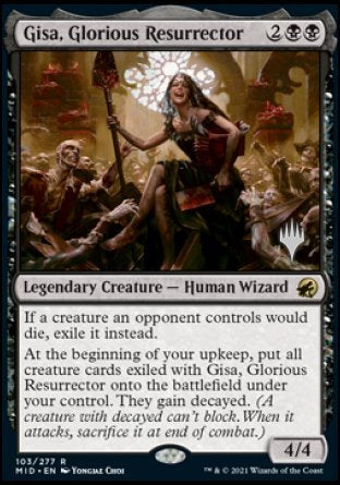 Gisa, Glorious Resurrector (Promo Pack) [Innistrad: Midnight Hunt Promos] | Event Horizon Hobbies CA