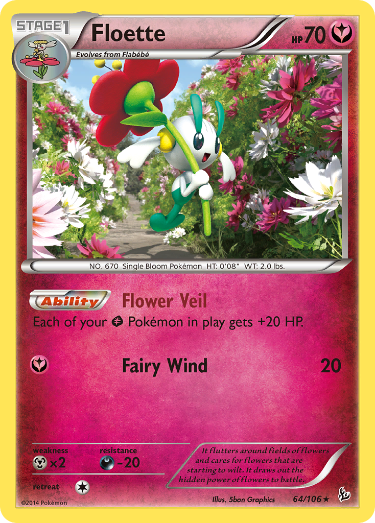 Floette (64/106) [XY: Flashfire] | Event Horizon Hobbies CA