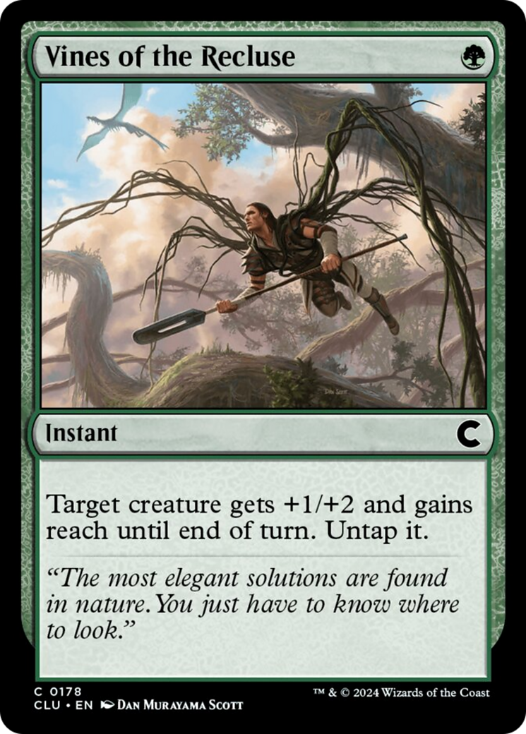 Vines of the Recluse [Ravnica: Clue Edition] | Event Horizon Hobbies CA