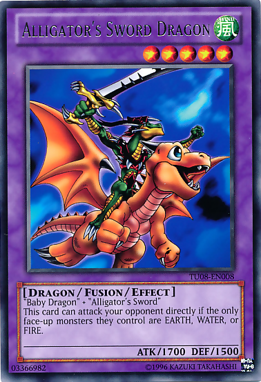 Alligator's Sword Dragon [TU08-EN008] Rare | Event Horizon Hobbies CA