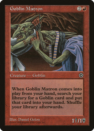 Goblin Matron [Portal Second Age] | Event Horizon Hobbies CA