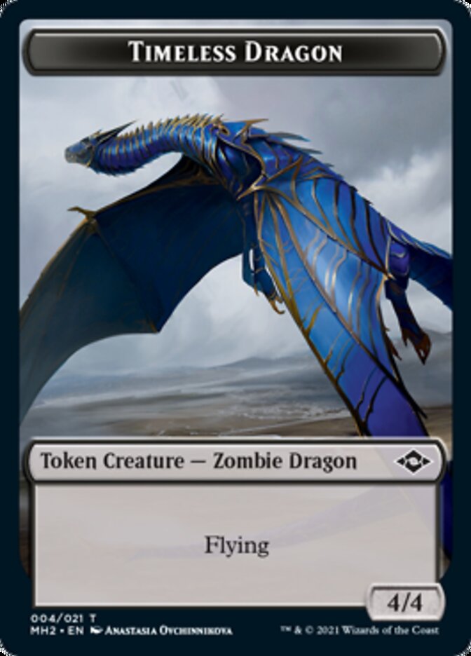 Timeless Dragon Token [Modern Horizons 2 Tokens] | Event Horizon Hobbies CA