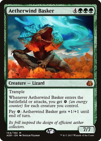 Aetherwind Basker [Aether Revolt] | Event Horizon Hobbies CA