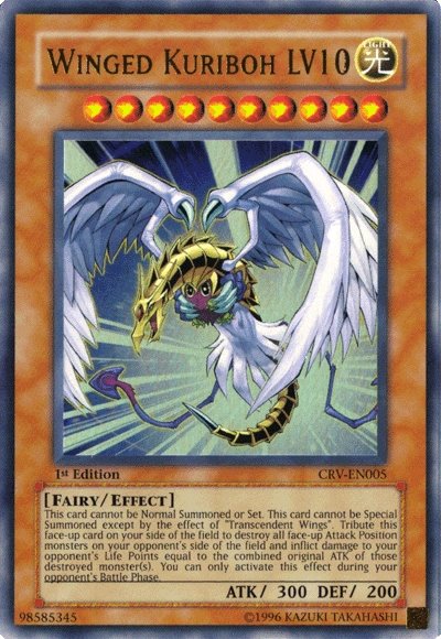 Winged Kuriboh LV10 [CRV-EN005] Ultra Rare | Event Horizon Hobbies CA