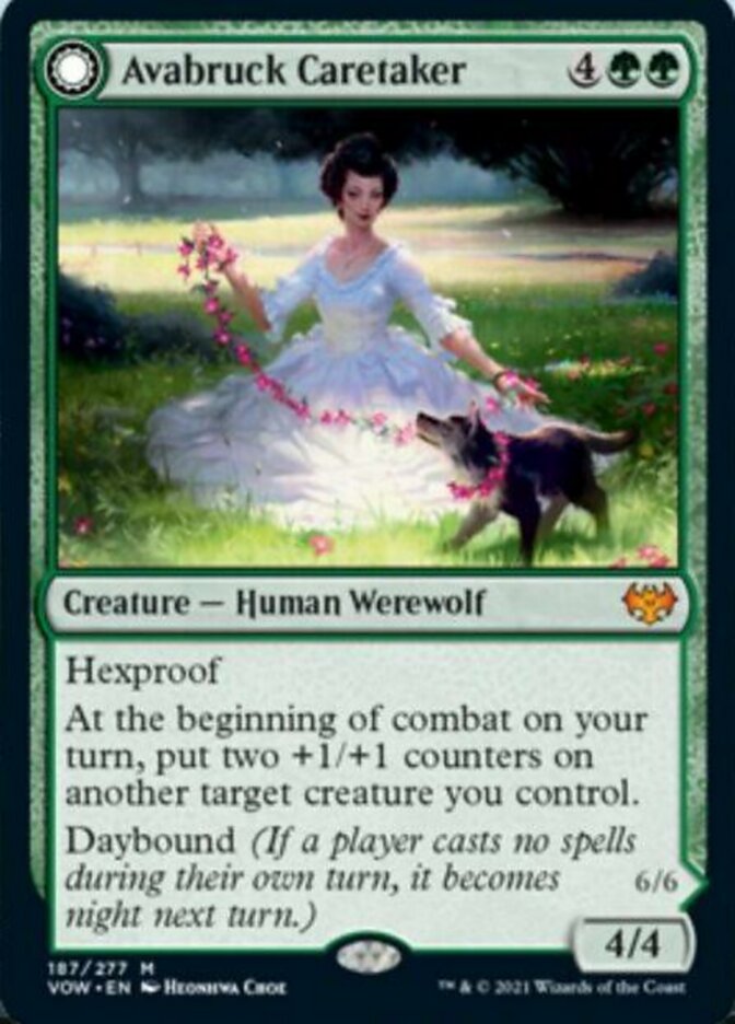 Avabruck Caretaker // Hollowhenge Huntmaster [Innistrad: Crimson Vow] | Event Horizon Hobbies CA