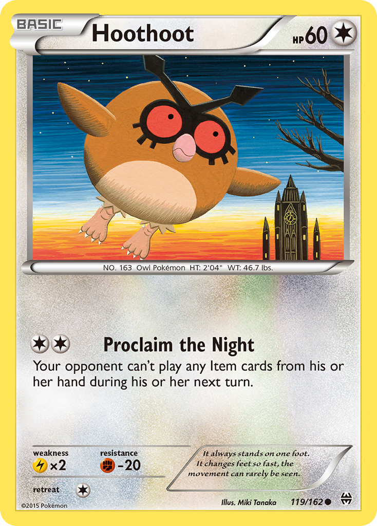 Hoothoot (119/162) [XY: BREAKthrough] | Event Horizon Hobbies CA