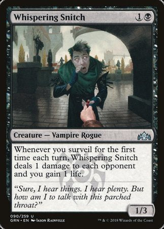 Whispering Snitch [Guilds of Ravnica] | Event Horizon Hobbies CA
