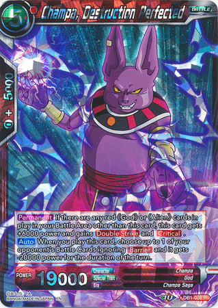 Champa, Destruction Perfected (DB1-006) [Dragon Brawl] | Event Horizon Hobbies CA