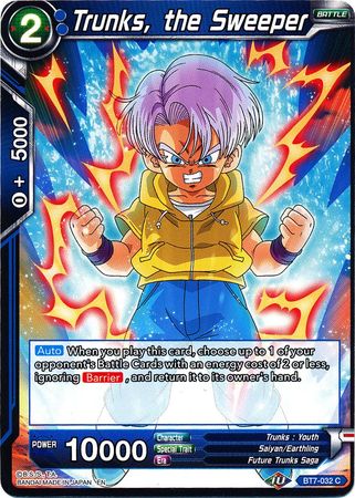 Trunks, the Sweeper (BT7-032) [Assault of the Saiyans] | Event Horizon Hobbies CA