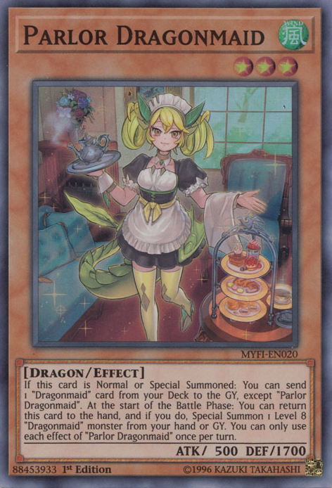 Parlor Dragonmaid [MYFI-EN020] Super Rare | Event Horizon Hobbies CA