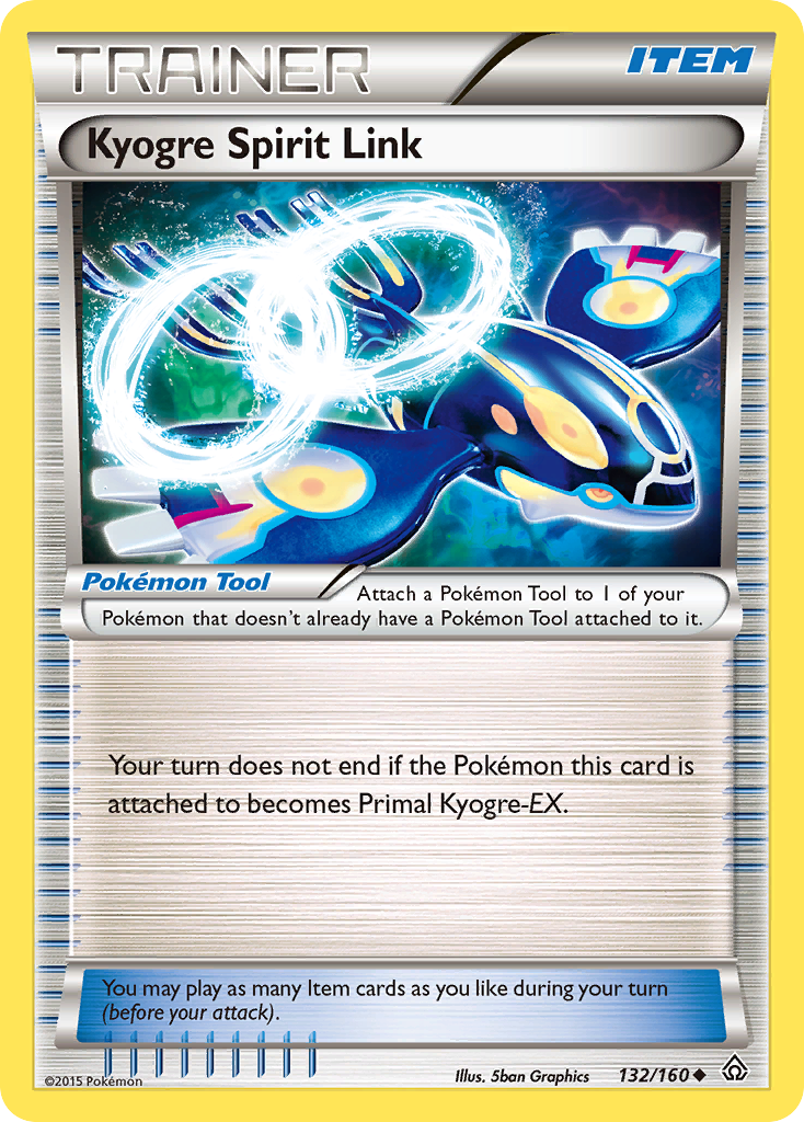 Kyogre Spirit Link (132/160) [XY: Primal Clash] | Event Horizon Hobbies CA