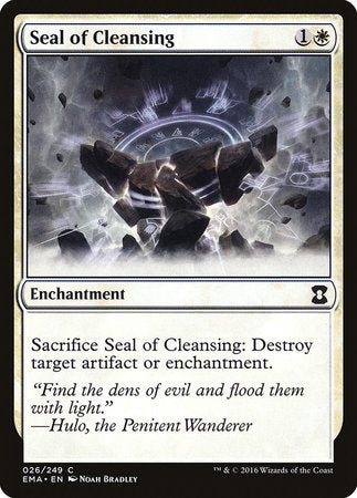 Seal of Cleansing [Eternal Masters] | Event Horizon Hobbies CA