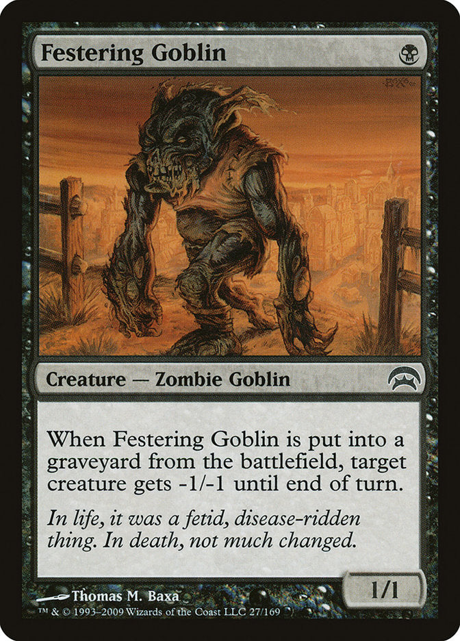 Festering Goblin [Planechase] | Event Horizon Hobbies CA