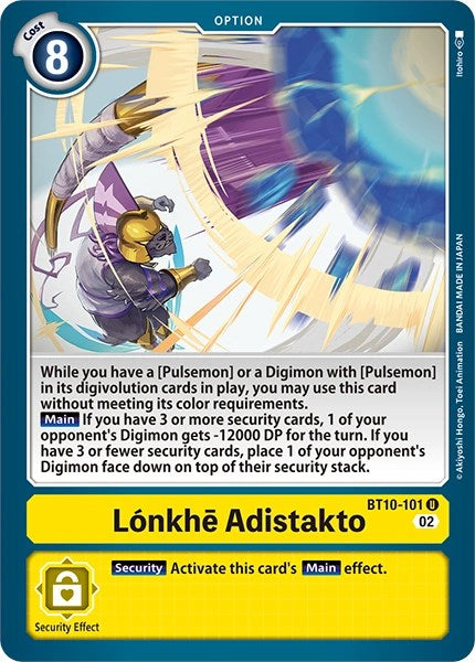 Loenkhe Adistakto [BT10-101] [Revision Pack Cards] | Event Horizon Hobbies CA