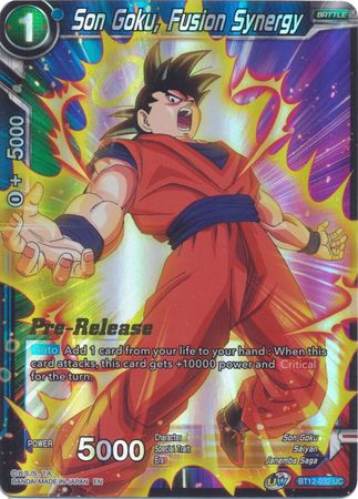 Son Goku, Fusion Synergy (BT12-032) [Vicious Rejuvenation Prerelease Promos] | Event Horizon Hobbies CA