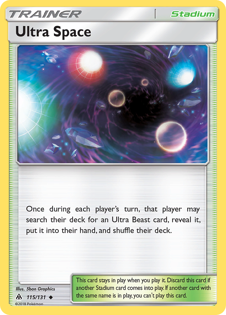 Ultra Space (115/131) [Sun & Moon: Forbidden Light] | Event Horizon Hobbies CA