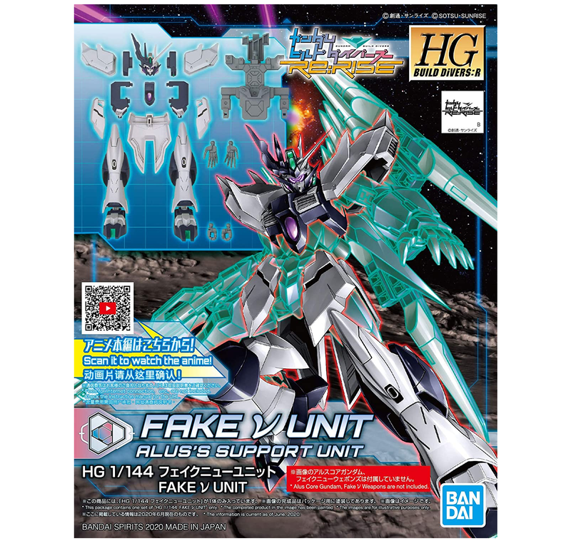 Model Kit - Bandai - Spirits HG Fake Nu Unit Gundam Build Divers