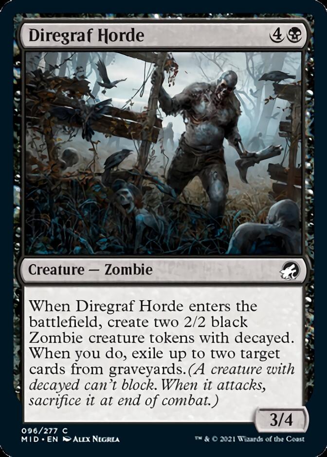 Diregraf Horde [Innistrad: Midnight Hunt] | Event Horizon Hobbies CA