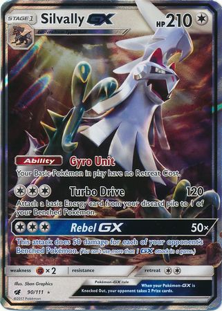 Silvally GX (90/111) (Jumbo Card) [Sun & Moon: Crimson Invasion] | Event Horizon Hobbies CA